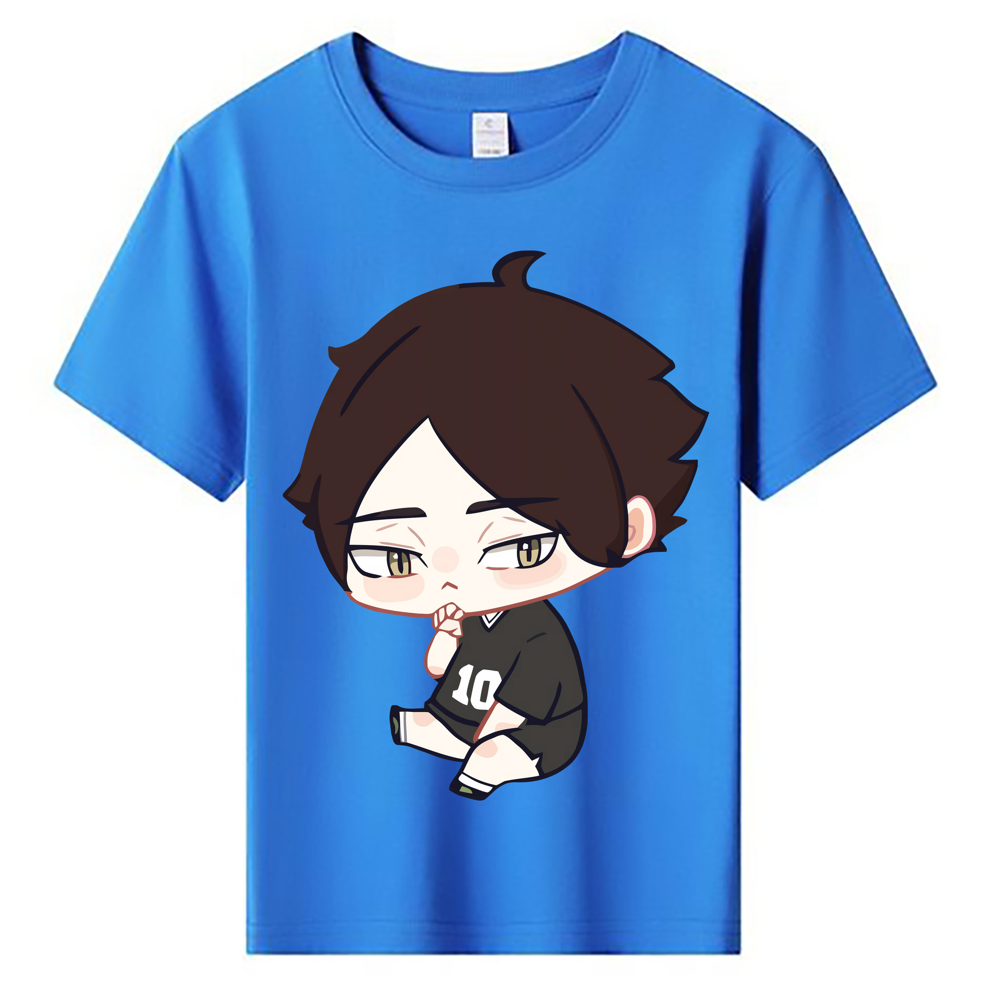（画像用） ハイキュー!! Haikyu!! 綿100％キッズTシャツ（フロントプリント）